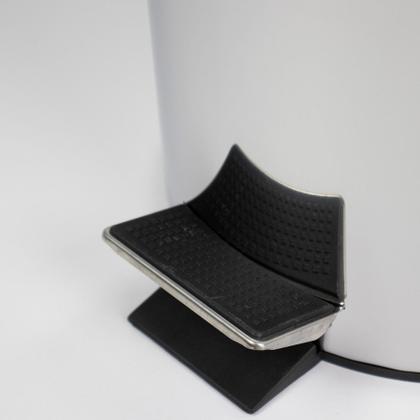 Imagem de Kit 2 lixeiras 7 litros com pedal e cesto removível aço inox Healer