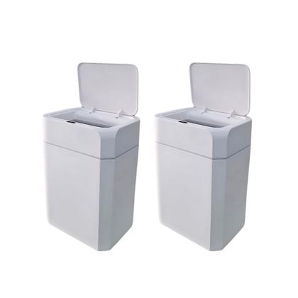 Imagem de Kit 2 Lixeiras Automática com Sensor Inteligente 12 Litros LXP12 NKF