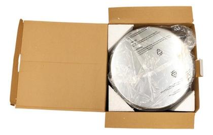 Imagem de Kit 2 Lixeiras Cinza E Preta Inox 7 E 20 Litros Casablanca