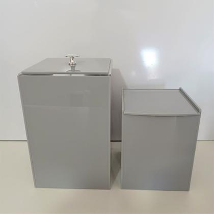 Imagem de KIT 2 LIXEIRAS lavabo e pia