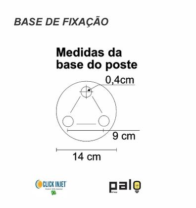 Imagem de Kit 2 Luminária Chão Poste Balizador Colonial Jardim Pre 433