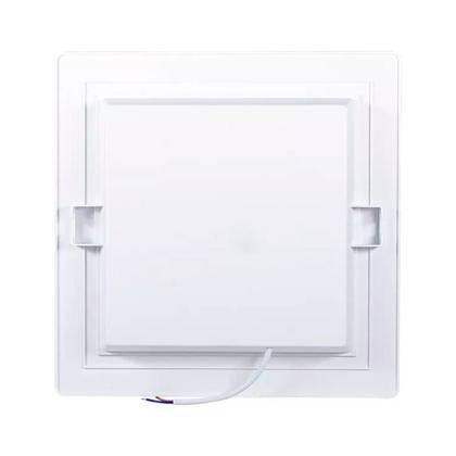 Imagem de Kit 2 Luminária Plafon Led Quadrado Embutir 18W 3000K - Noll