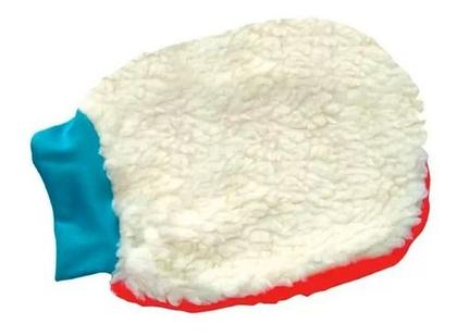 Imagem de KIT 2 Luva P/ Lavar E Dar Brilho Lustrar Dupla Face Carros