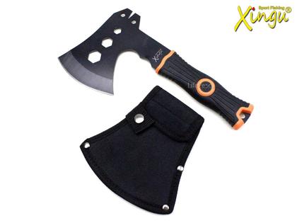 Imagem de Kit 2 Machadinhos Esportivos Xingu C/ Cabo Emborrachado e Bainha - XV3449/XV3450