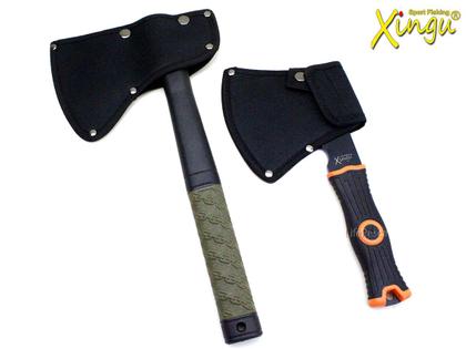 Imagem de Kit 2 Machadinhos Esportivos Xingu C/ Cabo Emborrachado e Bainha - XV3449/XV3450