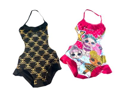 Imagem de Kit 2 Maiô biquíni moda praia infantil meninas