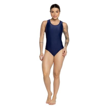 Imagem de KIT 2 Maiô Natação Costa Nua Tradicional Performance Vekyo Básico Roupa Para Piscina Moda Praia