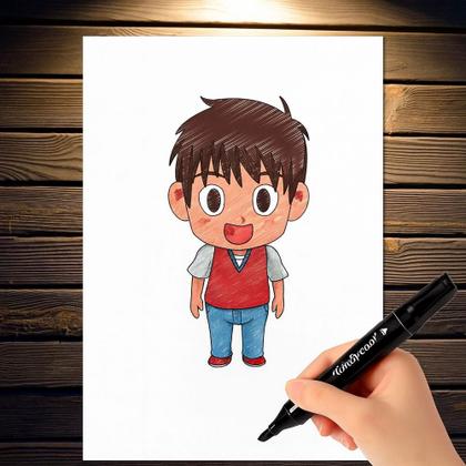 Imagem de Kit 2 Malas de 24 Canetinhas Profissionais Duas Pontas Pintura Desenho Arte Caligrafia