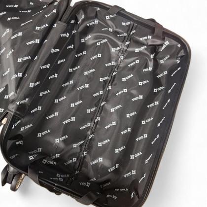 Imagem de Kit 2 Malas de Viagem ABS Cor Prata com Segredo de Segurança