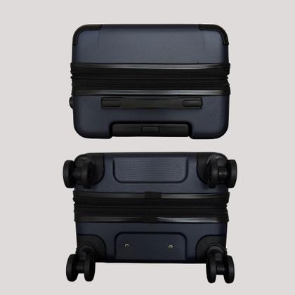 Imagem de Kit 2 Malas de Viagem Japão, Padrão Anac ABS Rígida ,Com Rodas Duplas 360º, Expansível, Porta Copo, Cadeado, World Onboard DLK327