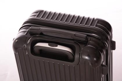 Imagem de Kit 2 Malas De Viagem Preta Em Abs Grande e  Média Com 4 Rodas 360º