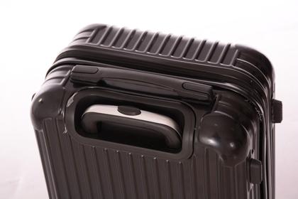 Imagem de Kit 2 Malas De Viagem Preta Em Abs Grande e  Média Com 4 Rodas 360º