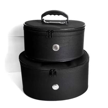 Imagem de Kit 2 Maleta Nécessaires Frasqueiras De Luxo Maquiagem Premium