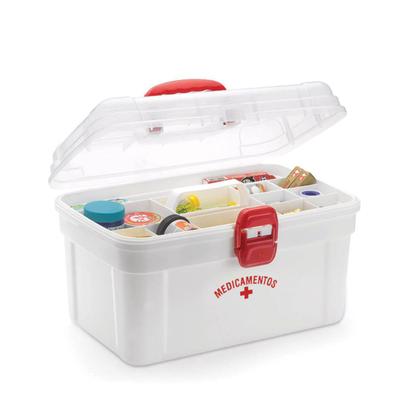 Imagem de Kit 2 Maletas De Medicamentos Primeiros Socorros Mega Luxo