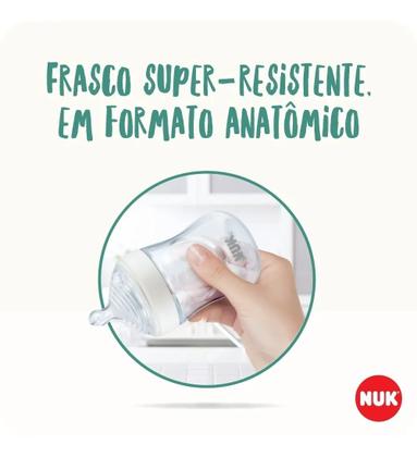 Imagem de Kit 2 Mamadeiras Nuk Essence TC Smart Flow 150/270ml