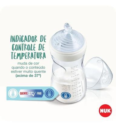 Imagem de Kit 2 Mamadeiras Nuk Essence TC Smart Flow 150/270ml