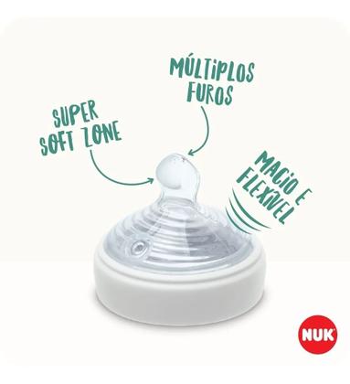 Imagem de Kit 2 Mamadeiras Nuk Essence TC Smart Flow 150/270ml