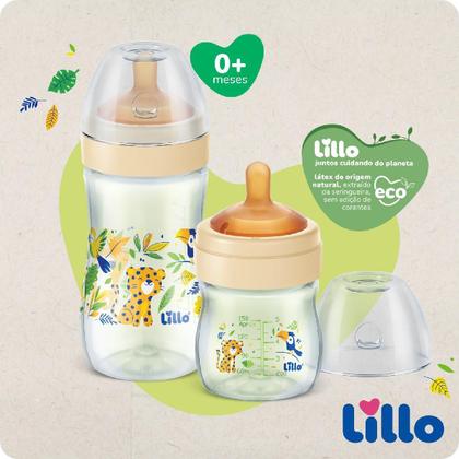 Imagem de Kit 2 Mamadeiras Super Evolution Bico Látex 150/300Ml Lillo