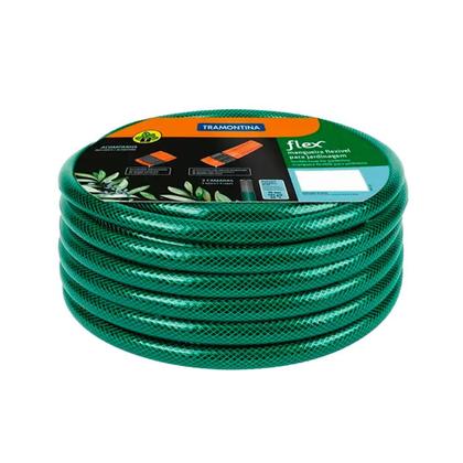 Imagem de kit 2 Mangueiras Para Jardim com 30M e Esguicho 79172300 TRAMONTINA