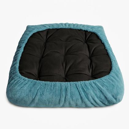 Imagem de Kit 2 Mantas Capas Pet Com Elástico Veste até 60x90 Protetor de Caminhas Colchonetes Almofadas