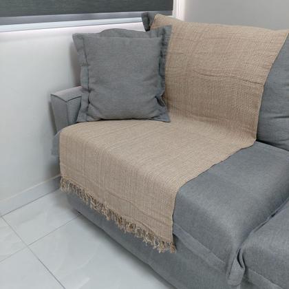 Imagem de Kit 2 Mantas Gigantes Para Sofá 2.40x2.10 Cama, cobertor e Decoração