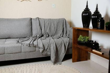 Imagem de Kit 2 Mantas Gigantes Para Sofá 2.40x2.10 Cama, cobertor e Decoração