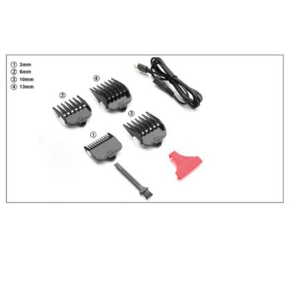 Imagem de Kit 2 Maquina De Cabelo Finalização Corte Wmark Ng202 Ng 108