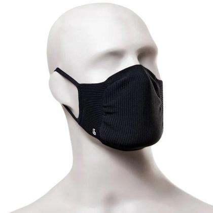 Imagem de Kit 2 mascaras dupla camada antiviral sem costura lavavel virus bac-off lupo