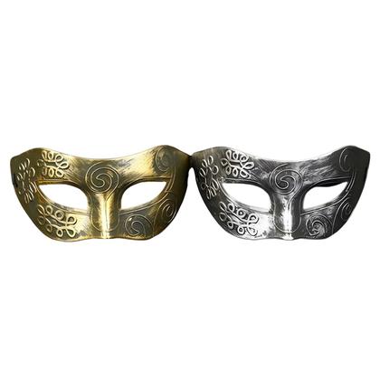 Imagem de Kit 2 máscaras gladiador baile festa fantasia carnaval