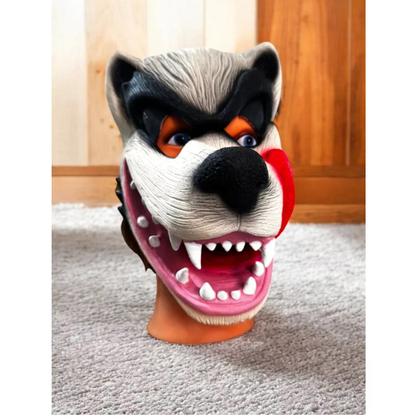 Imagem de Kit 2 Máscaras Lobo Mau com Língua Pra Fora Carnaval Festa