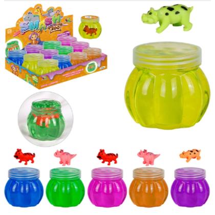 Imagem de Kit 2 Massa Pula e Molda 40g + Diversão Incrível + 2 Surpresas Zoo