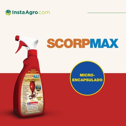 Imagem de Kit 2 Mata Escorpião Pronto Uso Scorpmax Insetimax - 500ml
