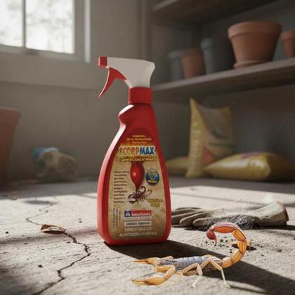 Imagem de Kit 2 Mata Escorpião Pronto Uso Scorpmax Insetimax - 500ml