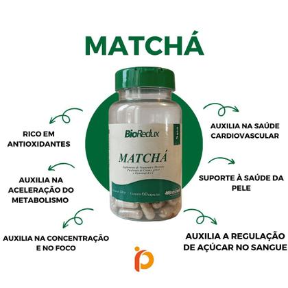 Imagem de Kit 2 Matchá - Suplemento De Vitaminas e Minerais (Picolinato De Cromo, Zinco e Vitaminas A e C) 60 Cápsulas