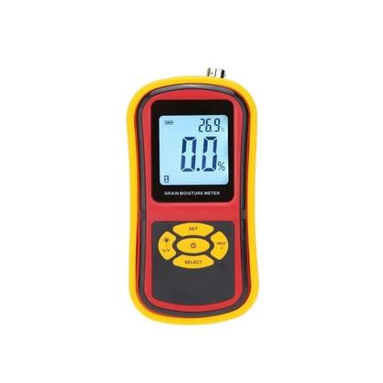 Imagem de Kit 2 Medidor Umidade Digital Grãos Cereais Temperatura -10 A 60C Luz Fundo Alarme Hold Mug-650 Portátil