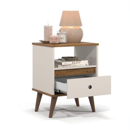 Imagem de Kit 2 Mesa de cabeceira Retro Quarto Cama - Ted