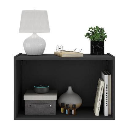 Imagem de Kit 2 Mesas de Cabeceira 2 Portas Multimóveis MP4135