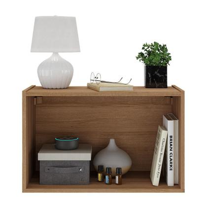 Imagem de Kit 2 Mesas de Cabeceira Suspensas 2 Portas Multimóveis MP4137