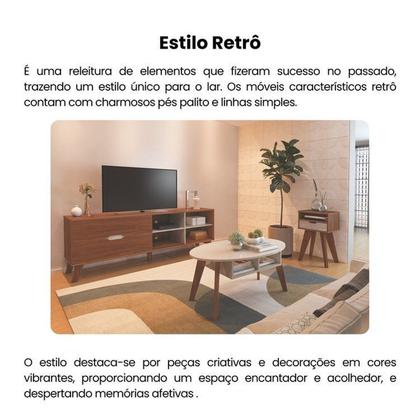 Imagem de Kit 2 Mesas de Cabeceiras 1 Gaveta 1 Prateleira