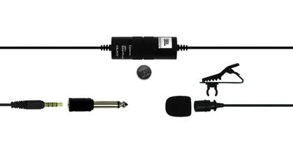 Imagem de Kit 2 Microfones de Lapela JBL CSLM20B Bateria - Preto