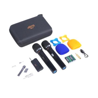 Imagem de kit 2 Microfones dinâmicos sem fio Joyo DM-3
