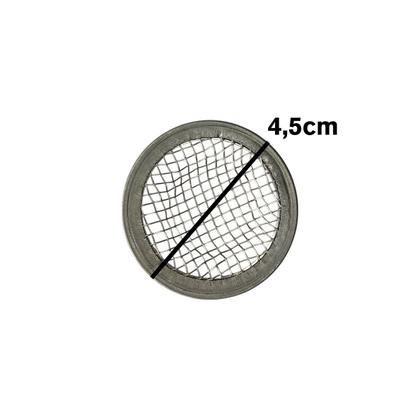 Imagem de Kit 2 Mini Ralo de Pia Lavatório Japonês I Em Aço Inox 4,5cm