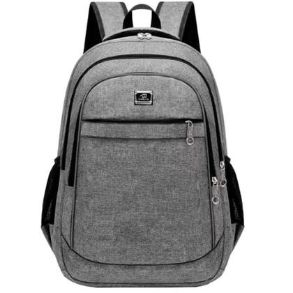 Imagem de Kit 2 Mochilas Bolsa Viagem Resistente Casual Viagem Faculdade Coreana Prática Unissex - Cores