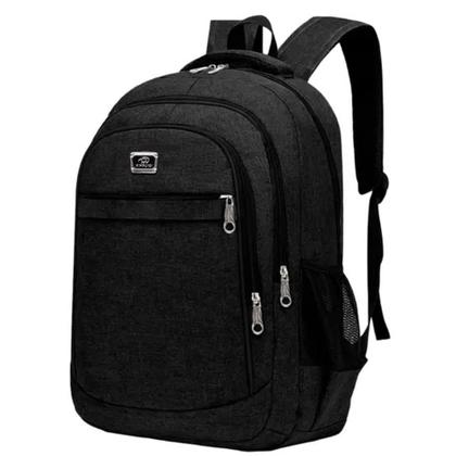 Imagem de Kit 2 Mochilas Bolsa Viagem Resistente Coreana Premium Escolar Masculina Feminina Faculdade - Cores