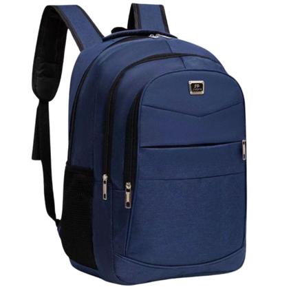 Imagem de Kit 2 Mochilas Bolsa Viagem Resistente Impermeável Coreana Masculina Feminina Escola - Cor Aleatória