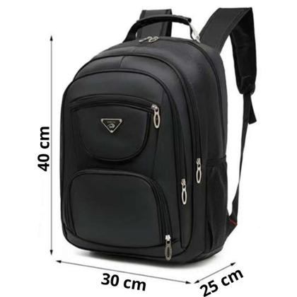 Imagem de Kit 2 Mochilas Viagem Impermeável Reforçada