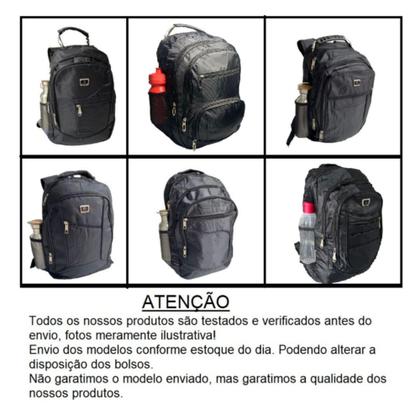 Imagem de Kit 2 Mochilas Viagem Impermeável Reforçada