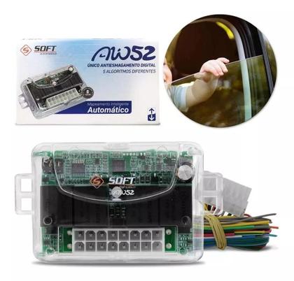 Imagem de Kit 2 Modulo Vidro Eletrico Aw52 2 Portas Antiesmagamento