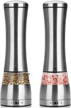 Imagem de Kit 2 moedores sal e pimenta  + kit 2 sprays azeite e vinagre