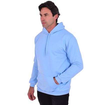 Imagem de Kit 2 Moletons Masculino Macio Confortável 100% Algodão Casual Básico